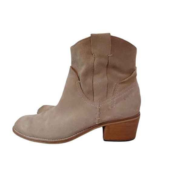 Dolce Vita Graham Suede Western Ankle Boot Women's Size 10.5 - Picture 4 of 10